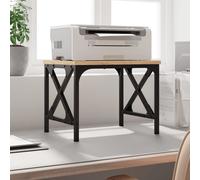vidaXL Soporte de Impresora Madera ingeniería Roble Sonoma 40x30x31 cm