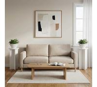 vidaXL Soporte de plantas 2 uds. Ø29,5 x 60 cm Madera de Ingeniería