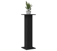 vidaXL Soporte para plantas Roble Negro – Moderno, resistente para exteriores, 2 uds 30×30×95 cm