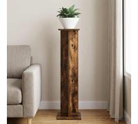 vidaXL Soporte de plantas Roble Ahumado 25 x 25,5 x 100,5 cm