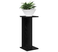 vidaXL Soporte de Plantas Roble Negro 25 x 25,5 x 60,5 cm, Soporte Moderno para Plantas, Resistente Multi-Nivel, exhibición Vertical, Decorativo Compacto para tu Sala