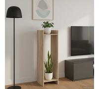 vidaXL Soporte de plantas Roble Sonoma 30 x 30 x 100 cm