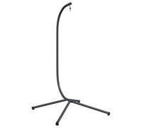 vidaXL Soporte de silla colgante huevo acero Color Negro, Antracita,