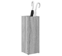 vidaXL Soporte de Sombrilla Gris Sonoma 20 x 20 x 55,5 cm, Stand Rectangular Moderno para Pasillo, Resistente, Rack para Paraguas, Ahorro de Espacio y Elegante organización