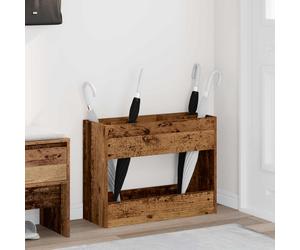 vidaXL Soporte de Sombrilla Madera vieja 65 x 24 x 50 cm