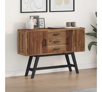 vidaXL Soporte de TV 110 x 30 x 75 cm Natural Madera de teca maciza
