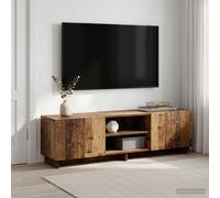 vidaXL Soporte de TV 140 x 34.5 x 40 cm Madera envejecida