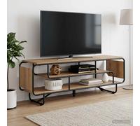 vidaXL Soporte de TV 140 x 36 x 45 cm Roble Artisan