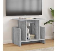 vidaXL: Soporte para TV, 2 unidades, color gris Sonoma, material de madera