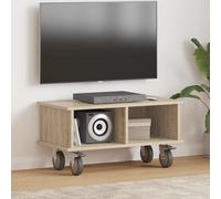 vidaXL Soporte de TV 68,5 x 35 x 35 cm Roble Sonoma