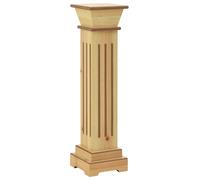 vidaXL Soporte Forma Columna Clásica para Macetas MDF Pilar de Plantas Color Blanco, Marrón, Gris y mas