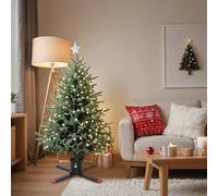 vidaXL Soporte para árbol de Navidad negro 61x61x15,5 cm