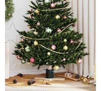 vidaXL Soporte para Árbol de Navidad Verde 50 x 50 x 16 cm