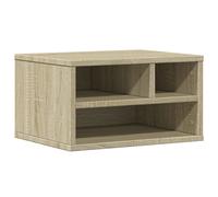 vidaXL Soporte para Impresora 40 x 32 x 22,5 cm Multicolor Roble Sonoma