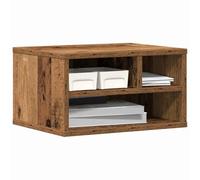 vidaXL Soporte para Impresora Madera vieja 40 x 32 x 22,5 cm | Con un aspecto rústico que mejora tu decoración, Espacio suficiente para tus cosas esenciales,