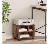 vidaXL Soporte impresora Madera Vieja 41x32x33,5 cm – Madera ingenierizada, multiusos