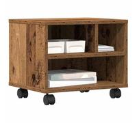 vidaXL Soporte impresora Madera Vieja 41x32x33,5 cm – Madera ingenierizada, multiusos