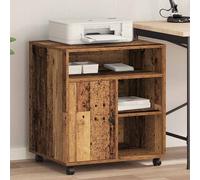 vidaXL Soporte para Impresora Madera vieja 60 x 50 x 67 cm
