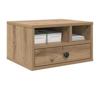vidaXL Soporte para impresora Roble artesanal 40 x 32 x 24 cm – Almacenamiento oficina, organizador