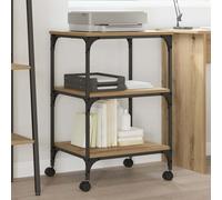 vidaXL Soporte para Impresora Roble artisan 50 x 41 x 75 cm