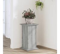 vidaXL Soporte para planta madera ingeniería gris Sonoma 33x33x60 cm