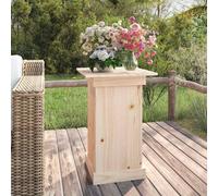 vidaXL Soporte para plantas madera maciza de pino 40x40x60 cm
