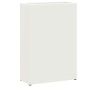 vidaXL Soporte para sombrilla 28 x 12 x 41 cm Acero, Soporte de Paraguas Elegante para Interiores, Estante de Acero Rectangular, Organizador Moderno para el vestíbulo