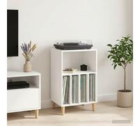 vidaXL Soporte para Tocadiscos Blanco 47 x 39,5 x 74,5 cm