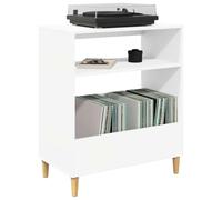 vidaXL Soporte para Tocadiscos Blanco 71 x 39,5 x 83 cm
