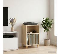 vidaXL Soporte para Tocadiscos Roble Sonoma 47 x 39,5 x 74,5 cm