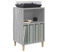 vidaXL Soporte para Tocadiscos Sonoma Gris 47 x 39,5 x 74,5 cm