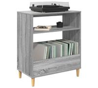 vidaXL Soporte para Tocadiscos Sonoma Gris 71 x 39,5 x 83 cm