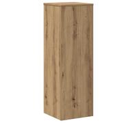 vidaXL Soportes de planta madera de ingeniería roble artisian 33 x 33 x 100 cm