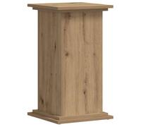 vidaXL Soporte para planta Madera de ingeniería Roble Artisian 33x33x60 cm