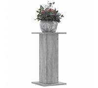 vidaXL Soportes de plantas 2 uds madera gris Sonoma 30x30x60 cm