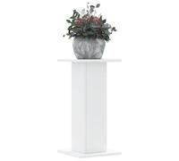 vidaXL Soportes de plantas Madera ingeniería 2 uds 30x30x60 cm Blanco