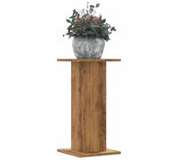 vidaXL Soportes de plantas 2 uds madera roble artisian 30x30x60 cm