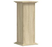 vidaXL Soporte de plantas y macetas Madera de ingeniería Roble Sonoma 33x33x80 cm