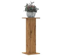 vidaXL Soportes para plantas Madera roble Artisian 30x30x80 cm, 2 uds