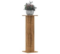 vidaXL Soportes para plantas 2 uds madera roble artisian 30x30x95 cm