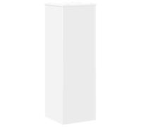vidaXL Soporte para plantas Madera de ingeniería Blanco 33x33x100 cm