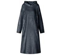 vidaXL Sudadera manta Azul marino L Franela