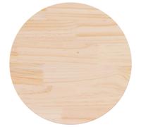 vidaXL Superficie de mesa madera maciza de pino Ø50x2,5 cm