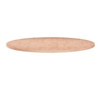 vidaXL Superficie de mesa redonda madera de roble sin tratar Ø70x1,5cm