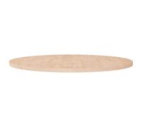 vidaXL Superficie de mesa redonda madera de roble sin tratar Ø90x2,5cm