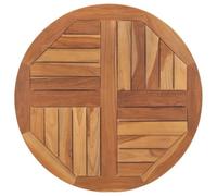vidaXL Superficie de Mesa Redondade de Repuesto de Comedor Jardín Patio Encimera Escritorio Facíl Limpie 2,5 cm 70 cm