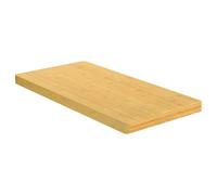 vidaXL Tabla de cortar de bambú 100x50x4 cm – Tabla de cocina y servir para quesos