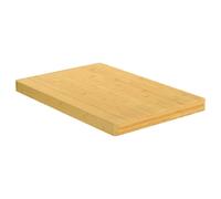 vidaXL Tabla de cortar de bambú 60x40x4 cm – Tabla de cocina y servir para quesos