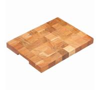 vidaXL Tabla de cortar de madera maciza de acacia 40x30x3,8 cm