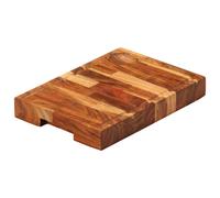 vidaXL Tabla de cortar madera maciza de acacia 30x21x4 cm